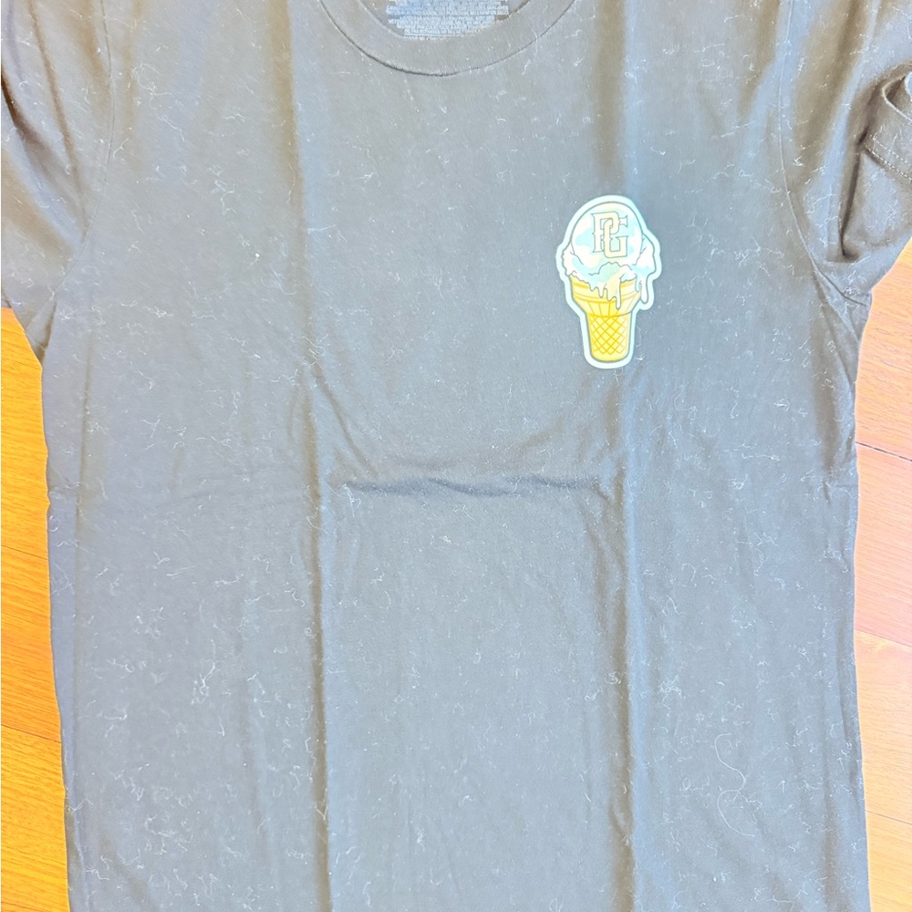 Perfect Game Ice Cream Cone Graphic Tee - Black